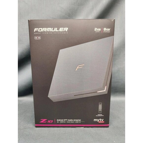 Formuler Z10 - 4K Android Streaming Box - 2GB DDR4 Ram - 8GB Storage OPEN BOX! - Picture 1 of 14